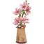 Robotime Rowood 3D-Holzpuzzle Sakura / 113 Teile / Schwierigkeitsgrad 2/5 / ca. 30 Minuten