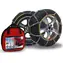 Compass SNOW12 X150 / Schneeketten / ÖNORM V 5117 / bis 2200 kg / 2er-Set / Nylontasche