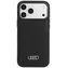 Audi GT Kunstleder schwarz / MagSafe Hülle / für Apple iPhone 18 Pro Max, 17 Pro Max / Kunstleder