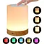 Techly Lampe weiß / Tischlampe / Kabellos / RGB / Touch-Steuerung