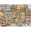 HEYE Puzzle Stadthäuser / Such- und Findspiel / 1000 Teile / 70 x 50 cm