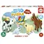 Educa Mein erstes 3D-Puzzle Bauernhof 5-in-1 / 5 Figuren / 2-4 Teile