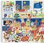 Galison Quadratisches Puzzle „Fröhliche Chanukkakatzen“ / 500 Teile / 51 × 51 cm