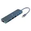 Aiino Stream Neo Indigo / USB-C-Hub / 7 Anschlüsse / für MacBook