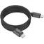 Ansmann 1700-0204 schwarz / Lade- und Datenkabel / USB-C - USB-C / Magnetisch / 60 W / 1,2 m