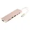 Aiino Stream Neo Blush / USB-C-Hub / 7 Anschlüsse / für MacBook