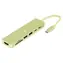 Aiino Stream Neo Citrus / USB-C-Hub / 7 Anschlüsse / für MacBook