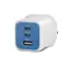 Targus HyperJuice Flex 65W blau / Wandladegerät / GaN / 2x USB-C