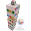 CEEDA Holzturm, klein, bunt / Balancierspiel / 33 Teile / 2 oder mehr Spieler / ab 5 Jahren
