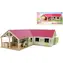 KIDS GLOBE Eckpferdestall / Holzbausatz / 1:24 / ab 3 Jahren