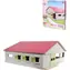 KIDS GLOBE Pferdestall aus Holz / 62 × 56 cm / ab 3 Jahren