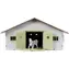 Pferdestall aus Holz, rosa / Pferdestall / Maßstab 1:32 / 62 × 43 × 22 cm