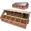 KIDS GLOBE Pferdestall 1:24 mit 7 Boxen / Holzbausatz / ab 3 Jahren
