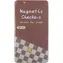 WIKY Magnetisches Reisespiel Dame in der Metalldose / Brettspiel / ab 6 Jahren