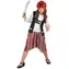 MADE Piratenkostüm für Kinder (L) / 8-10 Jahre (130-140 cm) / Hemd, Rock, Schal