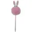 Sparkys Kugelschreiber mit Pompon und Hase / Kugelschreiber / Kunststoff / 17 cm