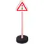 SPARKYS BABU Verkehrsschild „Achtung Ampel“ / Holz / 15 x 4,8 x 4,8 cm / ab 3 Jahren