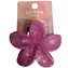 SPARKYS Haarspange, rosa Marmorrosa / Blumenmotiv / 13,4 x 7,5 cm