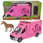 SPARKYS Pferdetransporter CITY SERVICE CAR pink / 1:14 / Kunststoff