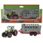 SPARKYS FARM SERVICE Traktor mit Anhänger für Tiertransporte / 1:50 / ab 3 Jahren