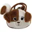 SPARKYS Plüschhandtasche Hund mit Hund Ťapkou braun / Plüsch / 20x15x7 cm