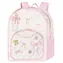 Sparkys Deluxe Rucksack mit Schleifen, weiß-rosa / Rucksack / für Mädchen / 41,5 × 30 × 12 cm