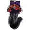 SPARKYS Haarband mit Schleier, Halloween-Totenkopf und Rosen / Karnevalsaccessoire / Textil