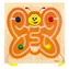 SPARKYS BABU Perlenlabyrinth / Holzspiel / 46 × 46 × 5 cm / ab 3 Jahren