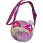 SPARKYS Runde Handtasche, PINK, Einhorn- und Paillettenohren / Verstellbarer Riemen / 17 x 40 x 5 cm