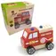 BABU Faltbares Feuerwehrauto / Holz / 16 × 16 × 9 cm / ab 18 Monaten
