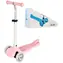 Sparkys SPORT pink / Roller / Dreirädrig / beleuchtetes Hinterrad / Tragfähigkeit 40 kg