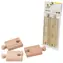 SPARKYS BABU Gerade Schiene / 5 cm / 6 Stück / Holz / ab 3 Jahren