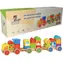BABU Puzzle-Zug / Holz / ab 3 Jahren