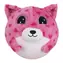 SPARKYS Aufblasbarer Teddybär, rosa / Plüsch / 15 cm