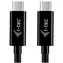 i-TEC USB-C-zu-USB-C-Kabel, schwarz / Daten- und Ladekabel / USB 2.0 / 1,8 m / PD 3.0