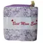 SPARKYS Damen-Geldbörse PINK Lila Blumen / Reißverschluss rundum / 10,5 x 11,5 x 2,5 cm