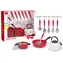 SPARKYS Kinderküchen-Set groß / Spielzeug / Kunststoff / 40 x 33 x 14 cm / ab 3 Jahren