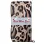 SPARKYS Geldbörse, pinkfarbenes Leopardenmuster / Damengeldbörse / Reißverschluss / 21 × 10,5 cm