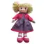 SPARKYS Stoffpuppenkleid, lila / 50 cm / ab 3 Jahren
