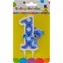 SPARKYS Geburtstagskerze JUMBO 1 Junge / Höhe 17 cm / ab 1 Jahr