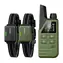 Rojeco DOG800 grün / Elektronisches Halsband / 2 Halsbänder / Reichweite 300 m / IPX7