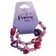 SPARKYS Armband PINK Herzen / 2 Stück / Perlen, rosa, lila