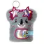 SPARKYS Mini-Plüschnotizbuch A7 Koala / Notizbuch / Plüscheinband / 10,5 x 11 cm
