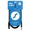 SSQ XLRJS5 schwarz / Audiokabel / Anschluss / XLR (F) - Klinkenbuchse 6,3 mm (M) / 5 m