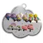 SPARKYS Ohrring-Set PINK Wolke und Süßigkeiten / 5 Paar / Für Mädchen
