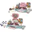 SPARKYS Modellbausatz Kinderküche und Kasse / Kreativset / 64 Teile / Kunststoff