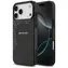 Mercedes AMG Doppelschicht-Rautenmuster schwarz-rot / Rückseite / MagSafe / für iPhone 18 Pro Max, 17 Pro Max