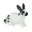 BULLYLAND 64611 Figur Hase / Kunststoff / 4,3 cm