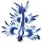 BULLYLAND Figur Blaue Seeschnecke 67511 / Kunststoff / 11 × 7 × 7 cm