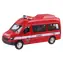 SPARKYS Rettungswagen Modellauto Feuerwehr Mercedes-Benz / 1:36 / Metall / Licht und Sound